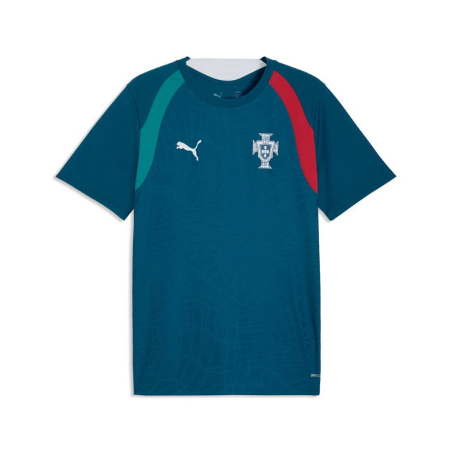 2026-2027 Portugal Training Jersey (Ocean Tropic) (B.Fernandes 8)-SoccerKits Hub | Buy Soccer Jerseys Online